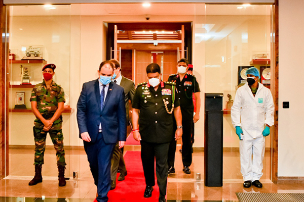 இராணுவத் தளபதியை சந்தித்த இலங்கைக்கான நியூசிலாந்து உயர்ஸ்தானிகர் | Nz High Commissioner Meet Sri Lanka Army Commander