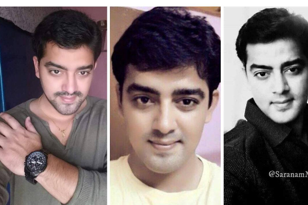 அச்சு அசல் நடிகர் அஜித்தை அப்படியே உரித்து வைத்திருக்கும் நபர்.. நீங்களே பாருங்க | Look Alike Of Actor Ajith