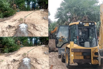 விடுதலைப் புலிகளின் தங்கத்தை தேடிய அகழ்வுப் பணி இரண்டாவது நாளாக முன்னெடுப்பு(video)