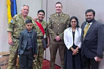 அவுஸ்திரேலிய பாதுகாப்பு அதிகாரியாக தெரிவு செய்யப்பட்ட தமிழ் இளைஞன் (Photo)