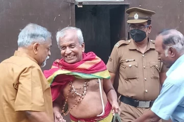 அண்மையில் விடுதலையான அரசியல் கைதி பிரமஸ்ரீ சந்திர ஐயர் ரகுபதி சர்மா கண்ணீர் மல்க கூறியவை