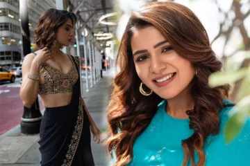 நியுயோர்க்கில் சேலையுடன் தனியாக திரியும் சமந்தா... வைரலாகும் அசத்தலான போட்டோஷூட்