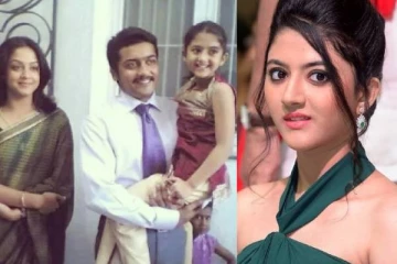 குட்டை ஆடையில் போஸ் 24 வயதான சூர்யா ஜோதிகா ரீல்மகள் ஐஸூ ஸ்ரேயா சர்மாவா இது!