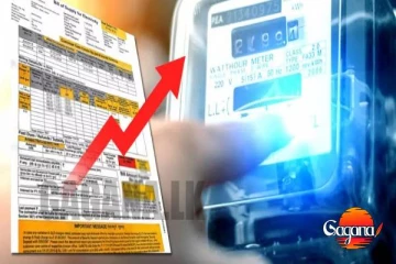 විදුලි ගාස්තු අප්‍රේල් මස 40% ක් දක්වා ඉහළට!