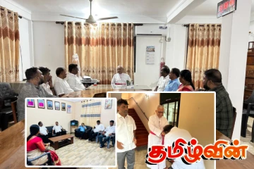 மன்னார் ஆயரை சந்தித்த உள்ளூராட்சி மன்றங்களின் தவிசாளர்கள்