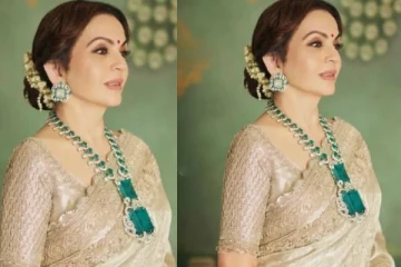 காஞ்சிபுரம் பட்டுப்புடவை அணிந்து வலம் வந்த நீடா அம்பானி! என்ன சிறப்புகள் தெரியுமா?