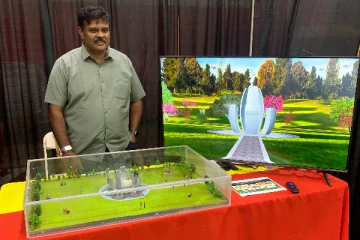 கனடாவில் அமையவுள்ள தமிழர் நினைவு சின்னம்(Photos)