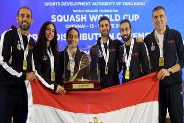 ஸ்குவாஷ் உலகக் கோப்பை: வெற்றிக்கிண்ணத்தை சுவீகரித்தது எகிப்து