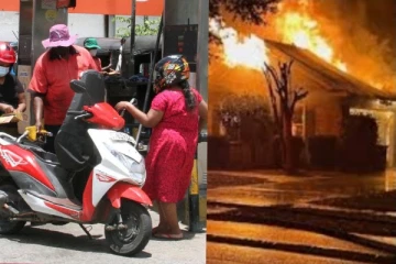 ඉන්ධන ප්‍රශ්නය දුරදිග යයි..සිදුවූ සංවේදී ඉරණම මෙන්න..(PHOTO)