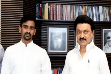 தமிழக முதலமைச்சருடன் இலங்கையின் இராஜாங்க அமைச்சர் சந்திப்பு