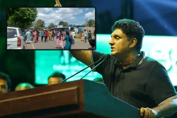 சஜித்தின் முல்லைத்தீவு தேர்தல் பிரசார கூட்டத்தால் ஏற்பட்ட போக்குவரத்து நெருக்கடி