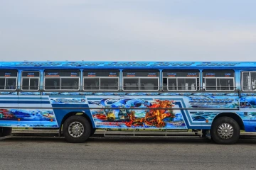 பஸ் சாரதிக்கு திடீர் சுகயீனம்; கட்டுப்பாட்டை இழந்து பேருந்து விபத்து