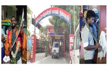 பட்டாகத்தியால் பிறந்தநாள் கேக் வெட்டி கொண்டாடிய 3 பேர் கைது!