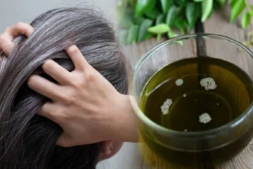 நரைமுடியை இயற்கையாக கருப்பாக்க உதவும் எண்ணெய்.., எப்படி தயாரிப்பது?