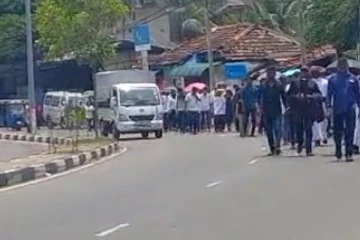 மலையக எழுச்சி பயணத்திற்கு ஆதரவாக மட்டக்களப்பிலும் நடைபயணம்