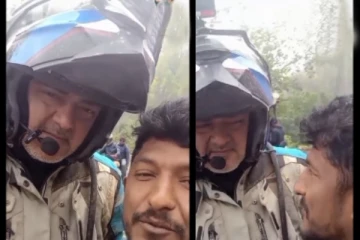 இணையதளத்தை கலக்கும் அஜித்துடன் நேபாளத்தில் நடிகர் செல்ஃபி - வைரலாகும் வீடியோ