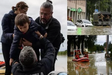 கரைபுரண்டு ஓடிய 20 ஆறுகள்..9 மரணம்..வீடுகளை விட்டு வெளியேறிய 13,000 பேர்