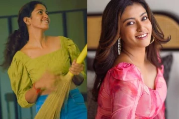 கையில் துடைப்பம்!! சீரியல் நடிகை ரோஷினி ஹரிபிரியன் வீடியோ..