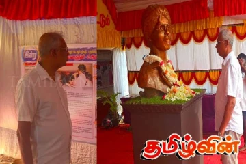 நல்லூரில் தியாக தீபம் திலீபனுக்கு சுமந்திரன் அஞ்சலி