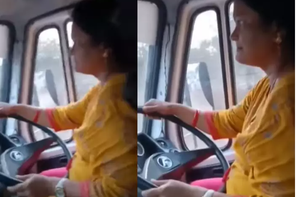 பஸ் டிரைவருக்கு ஹார்ட் அட்டாக்... அடுத்த நொடியே பேருந்தை இயக்கி உயிரை காப்பாற்றிய சிங்க பெண்! | Viral Video India