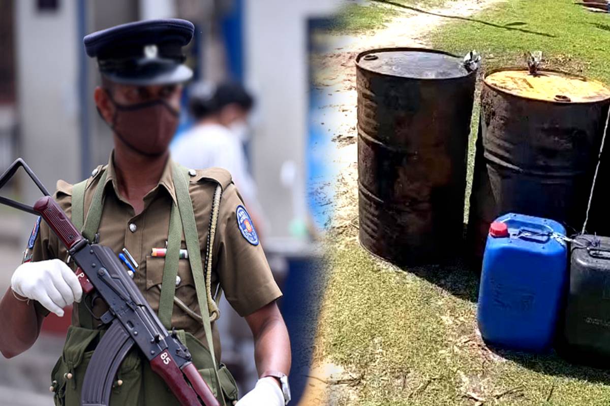 மட்டக்களப்பில் கசிப்பு உற்பத்தி நிலையம் முற்றுகை: பொலிஸார் தீவிர விசாரணை | Leaking Production Plant In Batticaloa Under Siege