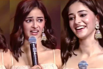 ரசிகர்களுக்கு Flying Kiss கொடுத்த அனன்யா பாண்டே: லைகர் படத்தின் ப்ரீ ரிலீஸ் Event