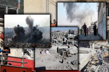 சிரியா மீது இஸ்ரேல் வான்வழி தாக்குதல் !