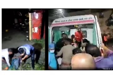 உ.பி.யில் அதிர்ச்சி சம்பவம் - குளத்தில் டிராக்டர் - டிராலி கவிழ்ந்து விபத்து; 26 பேர் மரணம் - பலர் படுகாயம்