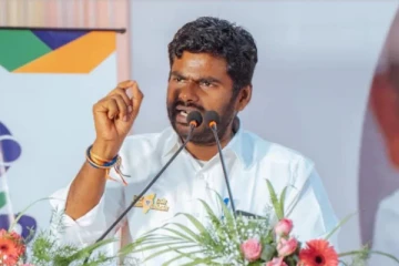 திமுகவினர் குழந்தைகள் 3 மொழி படிக்கலாம்; ஏழை குழந்தைகள் படிக்க கூடாதா? - அண்ணாமலை கேள்வி