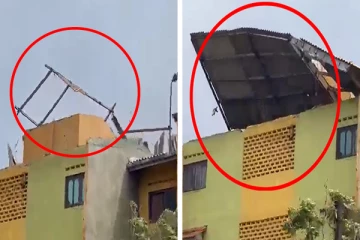 யாழில் கடும் காற்றினால் பறந்த குடியிருப்பின் கூரைகள்! பொதுமக்களுக்கு விடுக்கப்பட்டுள்ள எச்சரிக்கை