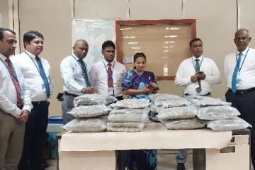 விமான நிலையத்தில் பெரும் தொகை ஆபத்தான பொருளுடன் பிரித்தானியப் பிரஜை கைது