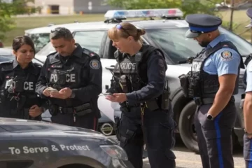 கனடாவின் சுறுசுறுப்பான பகுதியில் நடந்த துப்பாக்கி சூடு: குண்டு பாய்ந்து பொலிஸ் அதிகாரி உயிரிழப்பு