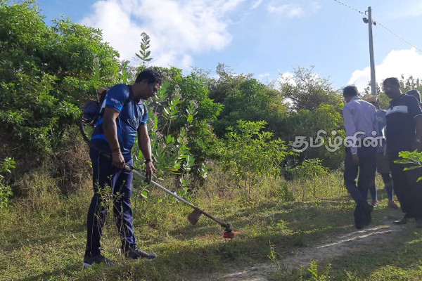 யாழ்.கோட்டையில் தூய்மைப்படுத்தல் செயற்றிட்டம்(Video) | Cleaning Project In Jaffna Fort