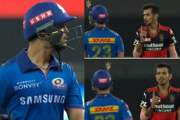 அவுட்டாக்கிய பின்பு சஹால் செய்த செயல்! மதிக்காமல் அப்படியே சென்ற இஷான் கிஷான்: வெளியான வீடியோ