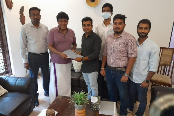 தமிழ் முற்போக்கு கூட்டணிக்கும், காலி முகத்திடல், அனைத்து கட்சி போராளிகள் தூதுகுழுவினருக்கு  இடையில் முக்கிய சந்திப்பு | We Strive Liberate Our People Oppressed Chauvinism