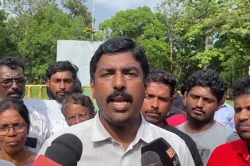 சுண்ணக்கல் அகழ்வு என்று கூறி தமிழர்களது காணியை அபகரிக்கும் இராணுவம்: சுகாஸ் காட்டம்