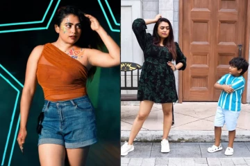 என் மகன் முன் குட்டையாடை அணிவேன்!! நடிகை பரீனா அசாத் ஓபன் டாக்..