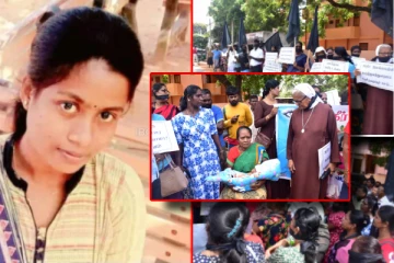 இளந்தாய் சிந்துஜாவின் மரணம்: மன்னார் வைத்தியசாலைக்கு முன் வெடித்த போராட்டம்