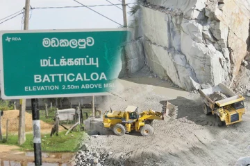 தடைப்பட்ட கல் உடைக்கும் தொழில்: தீர்வை எதிர்பார்த்து கல்குவாரி தொழிலாளர்கள்(photos)