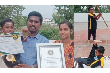 3 வயதில் 3 பதக்கத்தை வென்று உலக சாதனை - தமிழ்நாட்டிற்கு பெருமை சேர்த்த சிறுவன்!