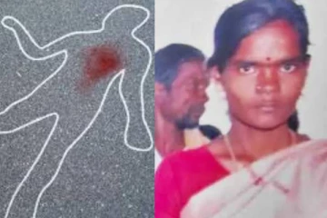 நள்ளிரவில் பெண் அடித்து கொலை - அதிர்ச்சி சம்பவம்