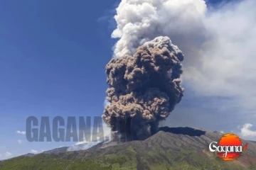 ට්නා ගිනිකන්ද පුපුරා යයි