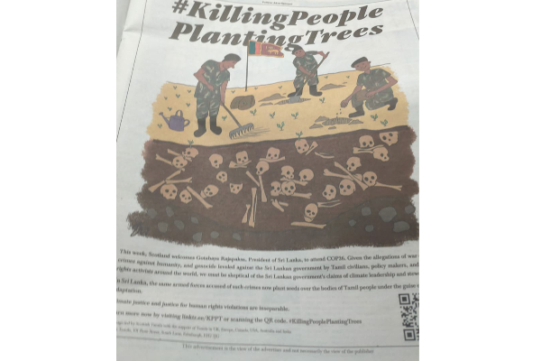 ஸ்கொட்லாந்தில் இலங்கை ஜனாதிபதி: அதிரடி காட்டிய அந்நாட்டு பத்திரிகைகள்! | Gotabhaya In Scotland Country That Showed Action