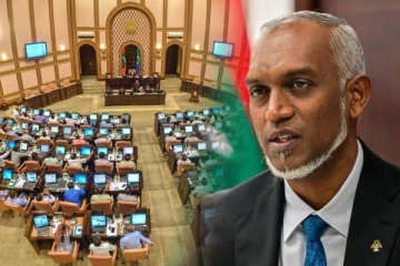 ஊழல் வழக்கில் சிக்கிய மாலைதீவு அதிபர்! பதவி விலகுமாறு எதிர்க்கட்சிகள் முழக்கம்