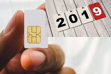 2019 ஆம் ஆண்டு பெறப்பட்ட சிம் கார்டுகள் தொடர்பில் அரசின் விசேட அறிவிப்பு