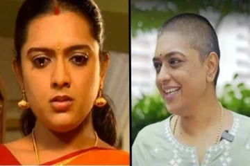 தலைமுடி இல்லாமல் “கோலங்கள்” சீரியல் ஆனந்தி- நெகிழ வைக்கும் காரணம்