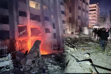 சிரியா மீது இஸ்ரேல் நடத்திய ஏவுகணை தாக்குதல்: 15 பேர் உயிரிழப்பு