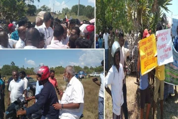 டக்ளஸ் தேவானந்தாவிற்கு எதிராக கிளர்ந்தெழுந்த மக்கள்