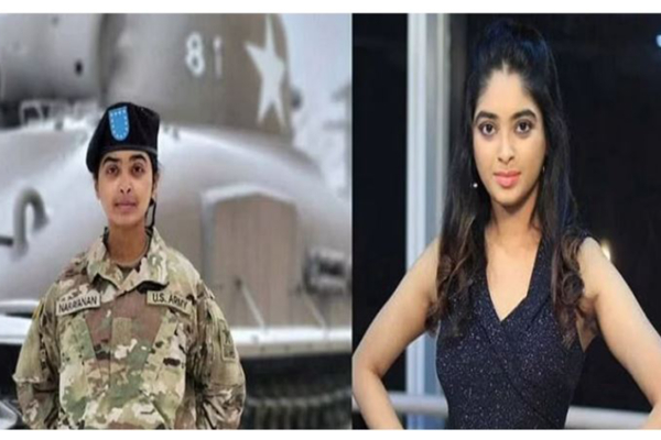 அமெரிக்க ராணுவத்தில் இணைந்த முதல் தமிழ் நடிகை : இணையத்தில் குவியும் பாராட்டு - தமிழ்நாடு