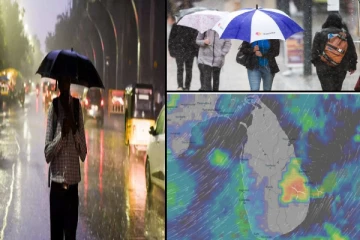 100 கிலோமீற்றர் வரை அதிகரிக்கும் காற்றின் வேகம் - இன்றைய வானிலை அறிக்கை